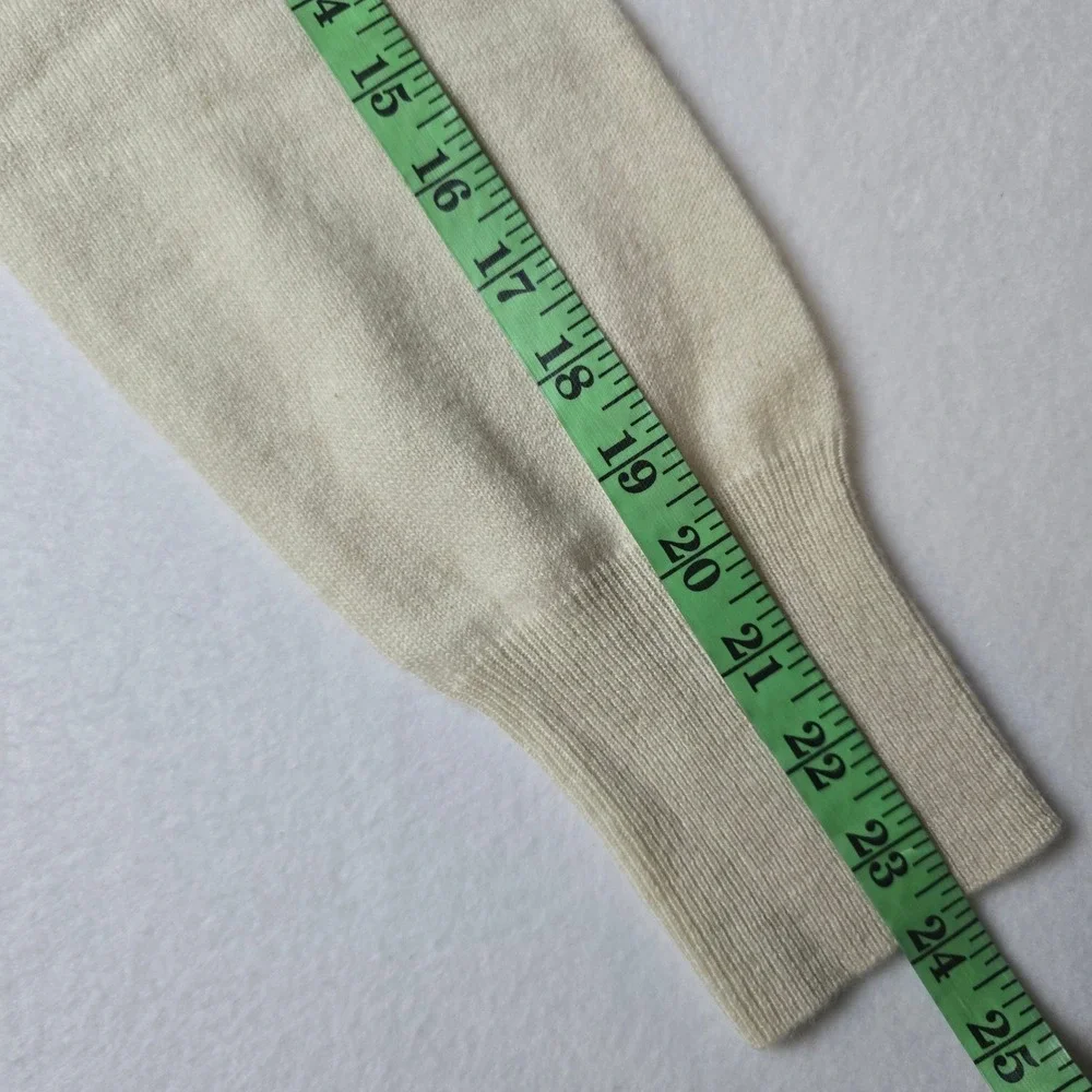 J. Crew NWOT‎ Cashmere Crewneck Sweater Natural Cream Lightweight Large